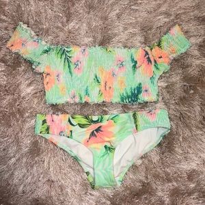 PINK bikini- small top and xsmall bottom